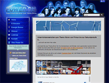 Tablet Screenshot of poweron.ch
