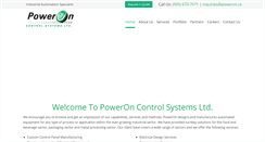 Desktop Screenshot of poweron.ca